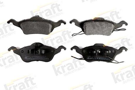 Комплект гальмівних накладок, дискове гальмо KRAFT 6002300