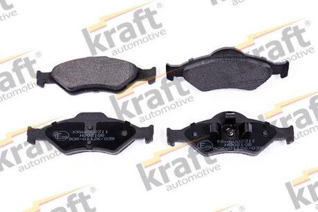 Комплект гальмівних накладок, дискове гальмо KRAFT 6002311