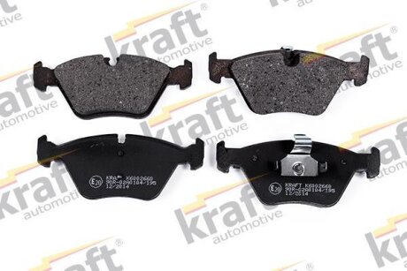 Комплект гальмівних накладок, дискове гальмо KRAFT 6002660