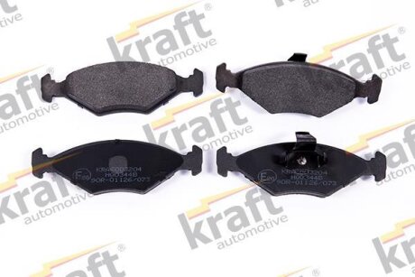 Комплект гальмівних накладок, дискове гальмо KRAFT 6003204