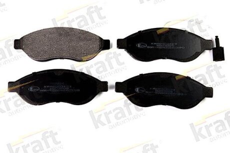 Комплект гальмівних накладок, дискове гальмо KRAFT 6003423