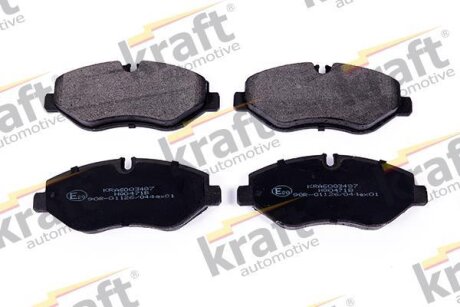 Комплект гальмівних накладок, дискове гальмо KRAFT 6003487