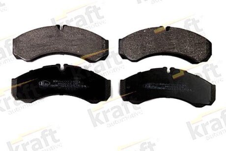 Колодки гальмівні дискові, комплект KRAFT 6003490