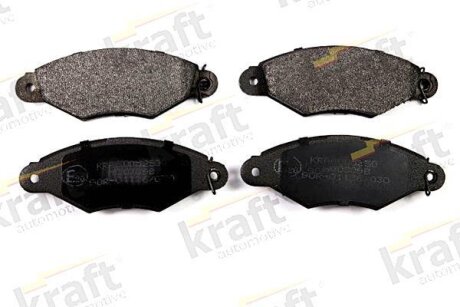 Комплект гальмівних накладок, дискове гальмо KRAFT 6005250