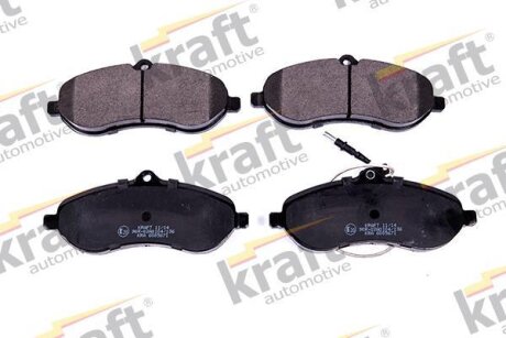 Комплект гальмівних накладок, дискове гальмо KRAFT 6005671