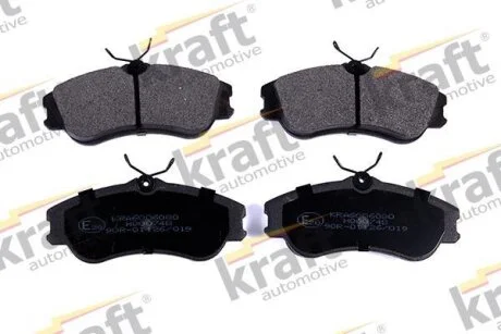 Комплект гальмівних накладок, дискове гальмо KRAFT 6006080