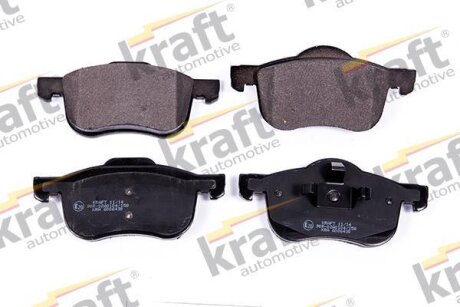 Комплект гальмівних накладок, дискове гальмо KRAFT 6006430