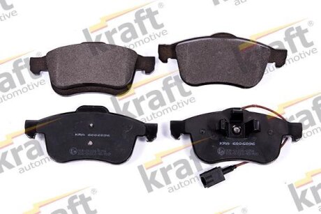 Комплект гальмівних накладок, дискове гальмо KRAFT 6006896