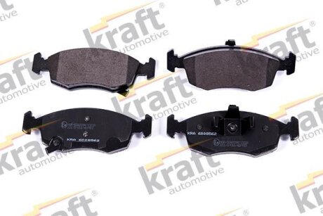 Колодки гальмівні дискові, комплект KRAFT 6008562
