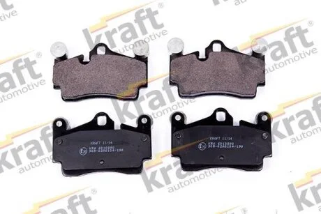Комплект гальмівних накладок, дискове гальмо KRAFT 6010890