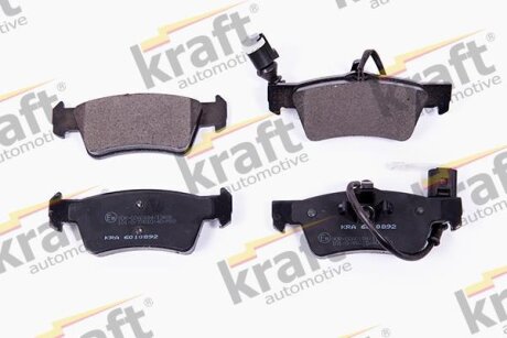 Комплект гальмівних накладок, дискове гальмо KRAFT 6010892