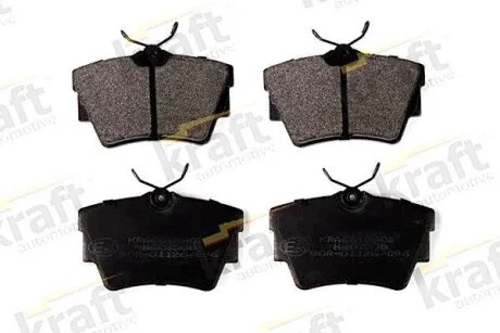 Комплект гальмівних накладок, дискове гальмо KRAFT 6010902