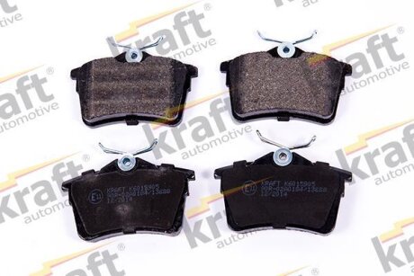 Комплект гальмівних накладок, дискове гальмо KRAFT 6015905