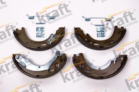 Комплект гальмівних колодок, стоянкове гальмо KRAFT 6028605