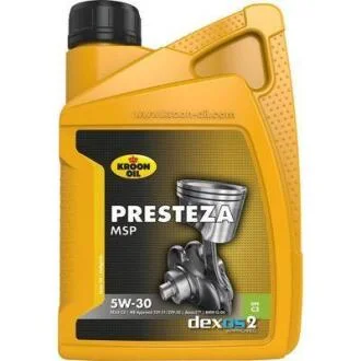 Моторна олива PRESTEZA MSP SAE 5W-30 C2/C3, 1л. KROON OIL 33228