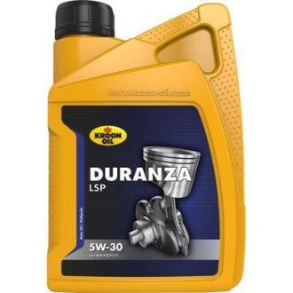 Моторна олива DURANZA LSP SAE 5W30, 1L. KROON OIL 34202