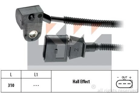 453 456 Датчик р/вала, к/вала (аналог EPS 1.953.456/Facet 9.0456) KW 453456
