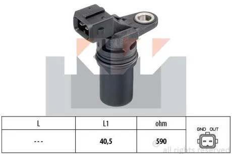 453 539 Датчик р/вала, к/вала (аналог EPS 1.953.539/Facet 9.0539) KW 453539