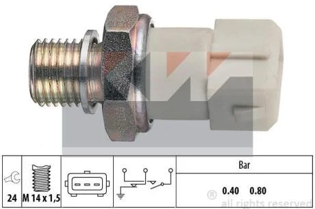 500 070 Датчик тиску масла (аналог EPS 1.800.070/Facet 7.0070) KW 500070