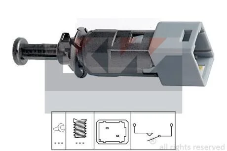 510 150 Датчик педалі гальм/зчеплення (аналог EPS 1.810.150/Facet 7.1150) KW 510150