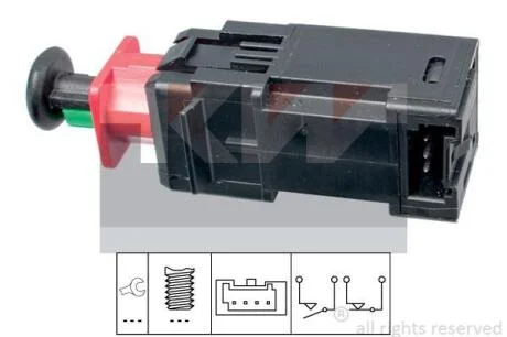 510 208 Датчик педалі гальм/зчеплення (аналог EPS 1.810.208/Facet 7.1208) KW 510208