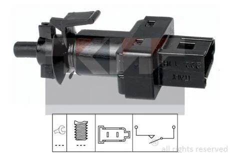 510 222 Датчик педалі гальм/зчеплення (аналог EPS 1.810.222/Facet 7.1222) KW 510222