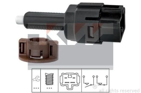 510 261 Датчик педалі гальм/зчеплення (аналог EPS 1.810.261/Facet 7.1261) KW 510261