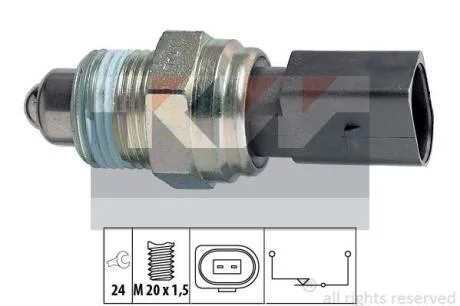 560 205 Датчик заднього ходу (аналог EPS 1.860.205 /Facet 7.6205) KW 560205