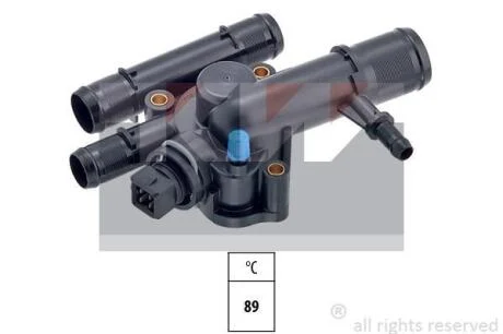 580 504 Термостат (аналог EPS 1.880.504/Facet 7.8504) KW 580504