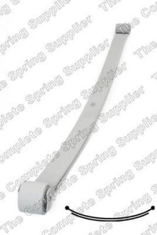 Рессора PSA JUMPER/BOXER/DUCATO 06- 2.0/3.0 задн. 2-х листовая LESJOFORS 5826111