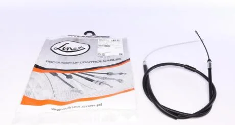 Трос ручного гальма заднiй правий LINEX 06.01.45