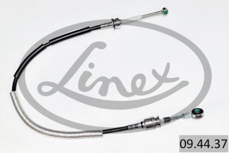 Трос перемикання передач Лів (935mm) CITROEN C5 I, C5 II PEUGEOT 407 1.6D-3.0 03.01-12.10 LINEX 09.44.37