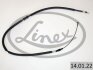 Трос зупиночних гальм LINEX 14.01.22 (фото 1)