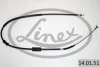 Трос зупиночних гальм LINEX 14.01.51 (фото 1)