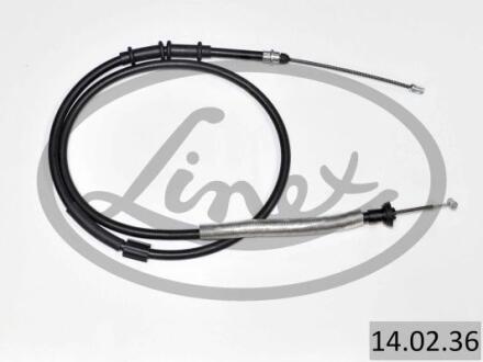 Трос ручного гальма LINEX 14.02.36