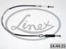 Трос важеля КПП LINEX 14.44.15 (фото 1)
