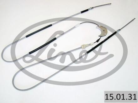 Трос ручного гальма LINEX 15.01.31
