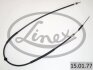 Трос стояночного тормоза LINEX 15.01.77 (фото 1)