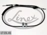 Трос зупиночних гальм LINEX 17.01.41 (фото 1)