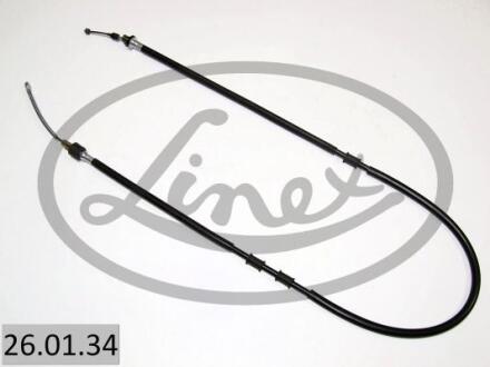Трос ручного гальма LINEX 26.01.34