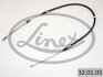 Трос зупиночних гальм LINEX 32.01.05 (фото 1)