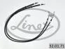 Трос ручного гальма LINEX 32.01.71 (фото 1)