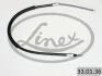 Трос зупиночних гальм LINEX 33.01.36 (фото 2)