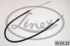 Трос зупиночних гальм LINEX 35.01.22 (фото 1)