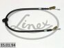 Трос зупиночних гальм LINEX 35.01.94 (фото 1)