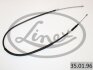 Трос зупиночних гальм LINEX 35.01.96 (фото 1)