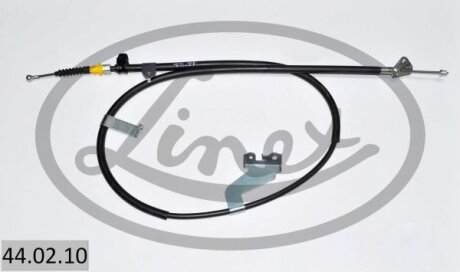 Трос ручного тормоза задний левый LINEX 44.02.10