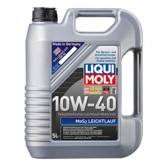 Олива моторна MoS2 Leichtlauf 10W-40 (Каністра 5л) LIQUI MOLY 1931