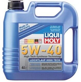 Моторна олива Leichtlauf High Tech 5W-40, 4л. LIQUI MOLY 2595
