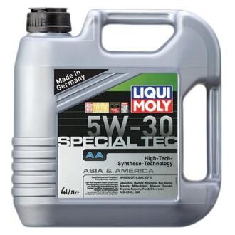 Олива моторна SPECIAL TEC АА 5W-30 (Каністра 4л) LIQUI MOLY 7516